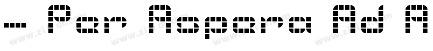 —「Per Aspera Ad As字体转换